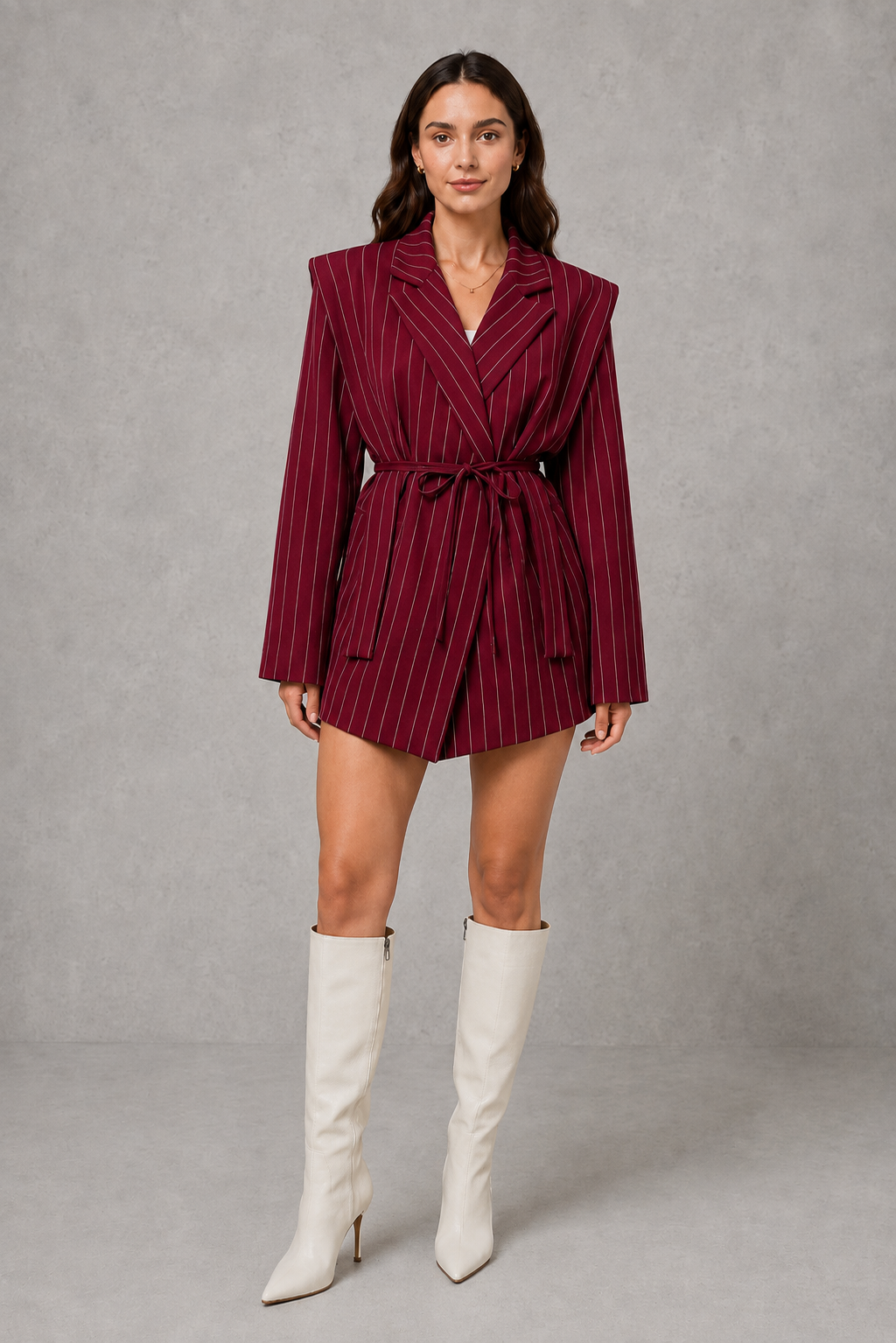 Jacket in Burgundy