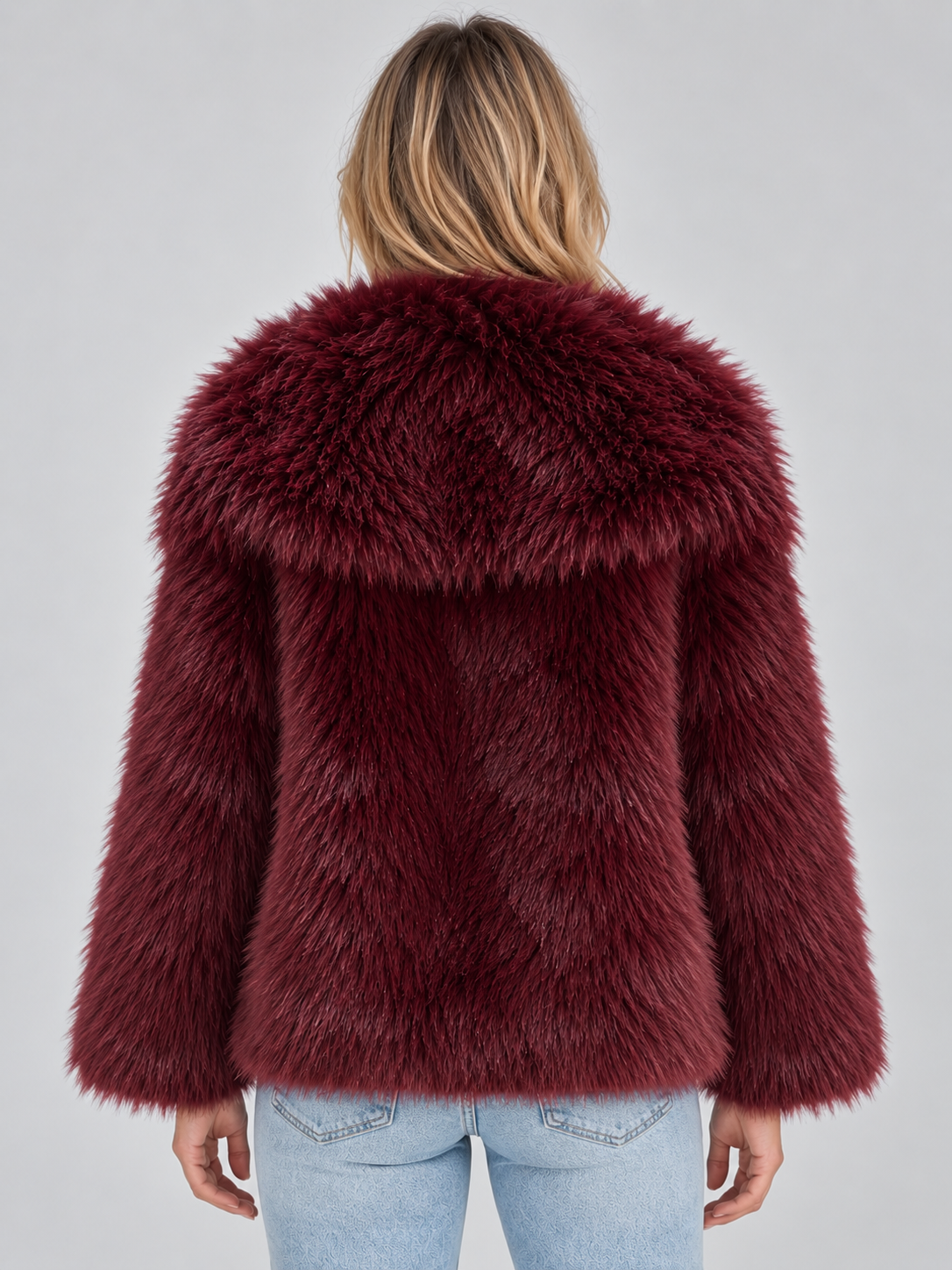 Jacket in Burgundy