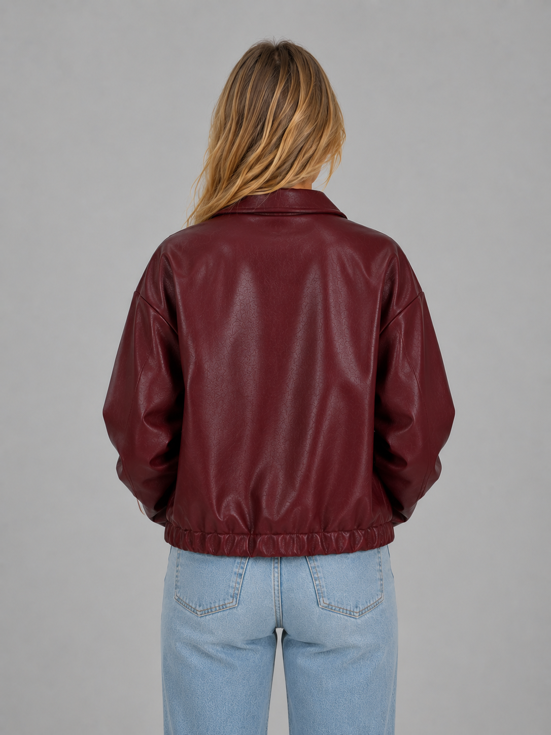 Jacket in Burgundy