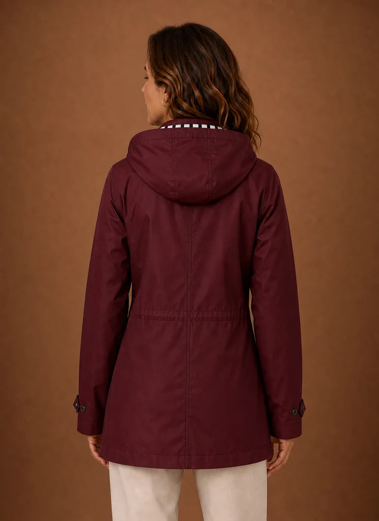 Women's Trench Coat - Hooded Fall/Winter Coat | Nero & Luya