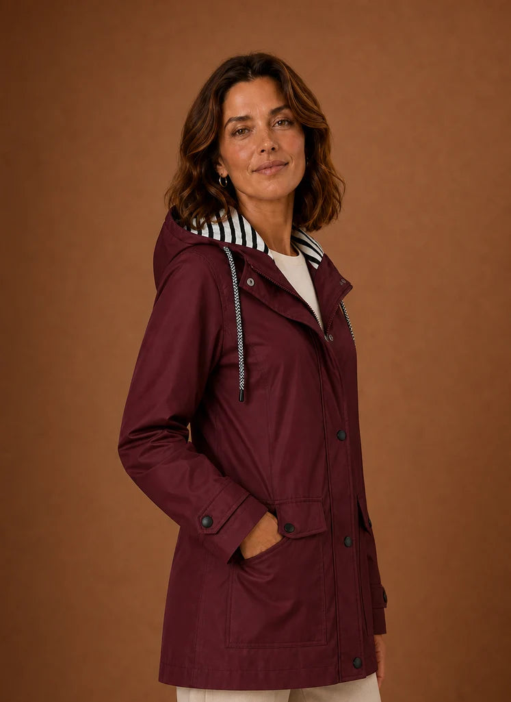 Women's Trench Coat - Hooded Fall/Winter Coat | Nero & Luya