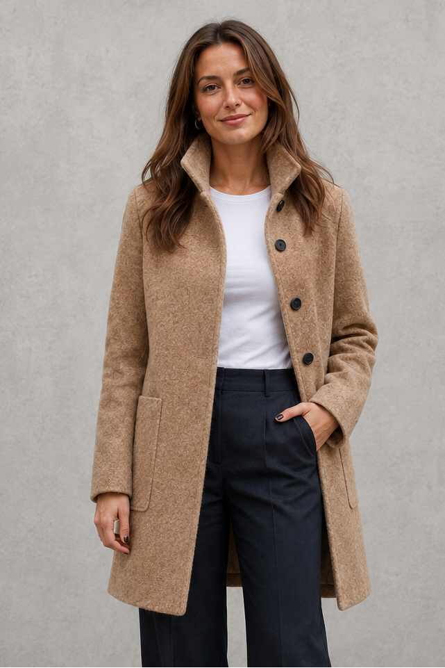 Coat in Camel