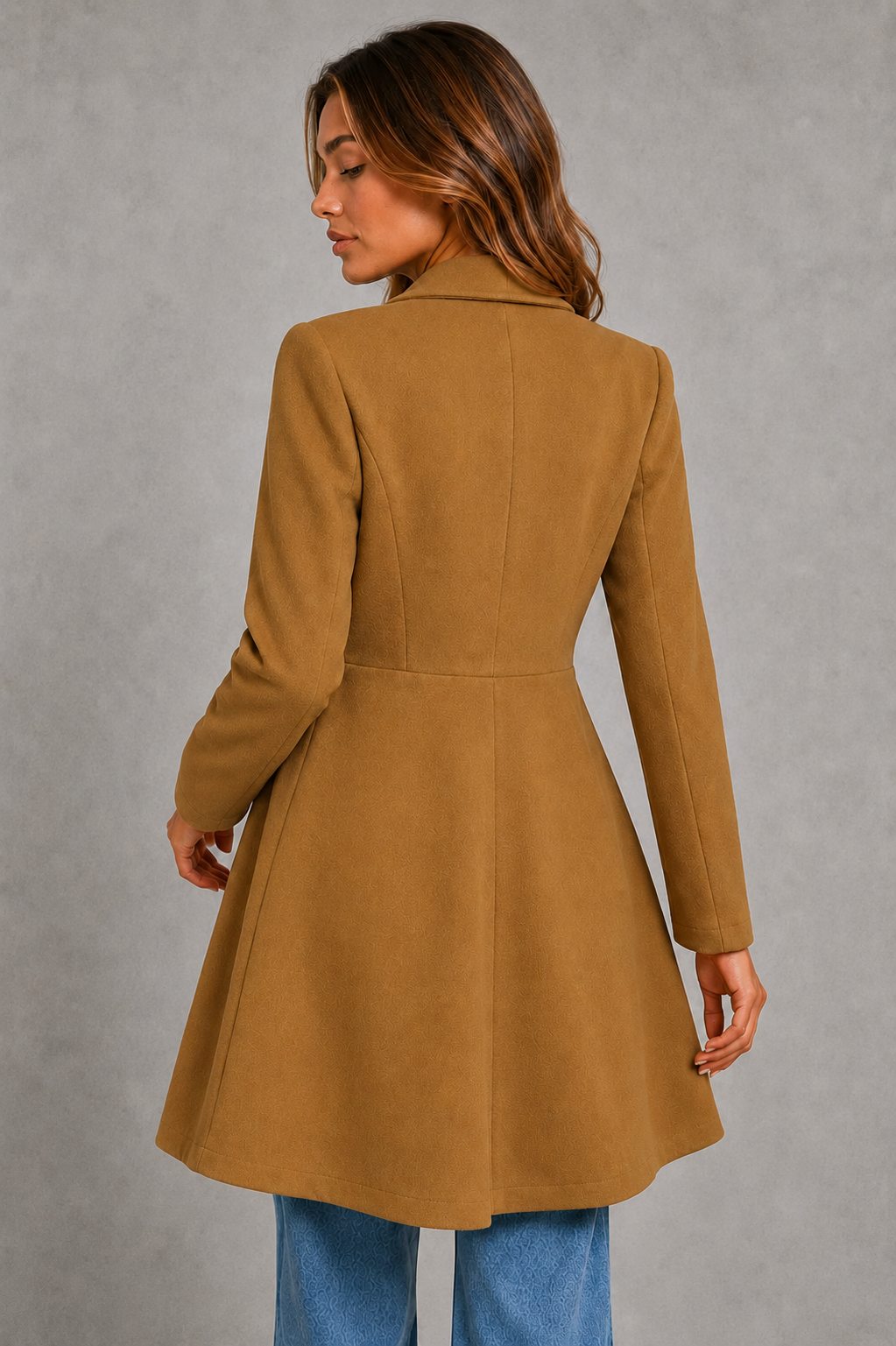 Coat in Camel