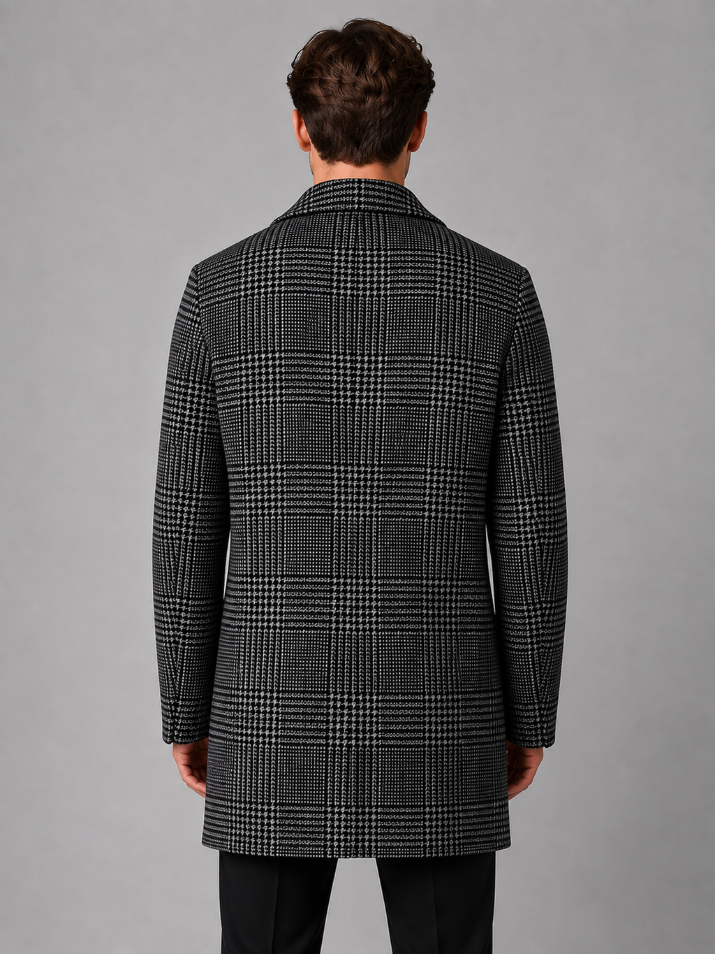 Coat in Charcoal