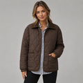 Jacket in Coffee