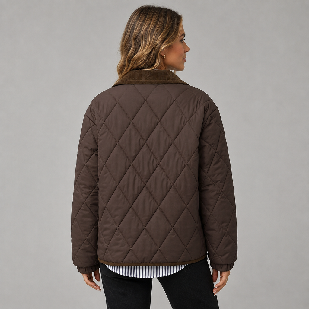 Jacket in Coffee