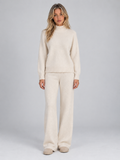 Turtleneck Sweater in Cream