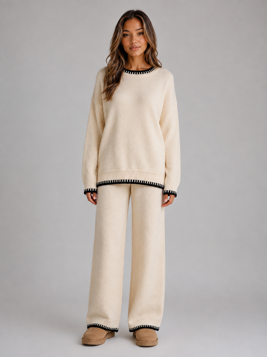 Women's Set in Cream