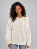 Sweater in Cream