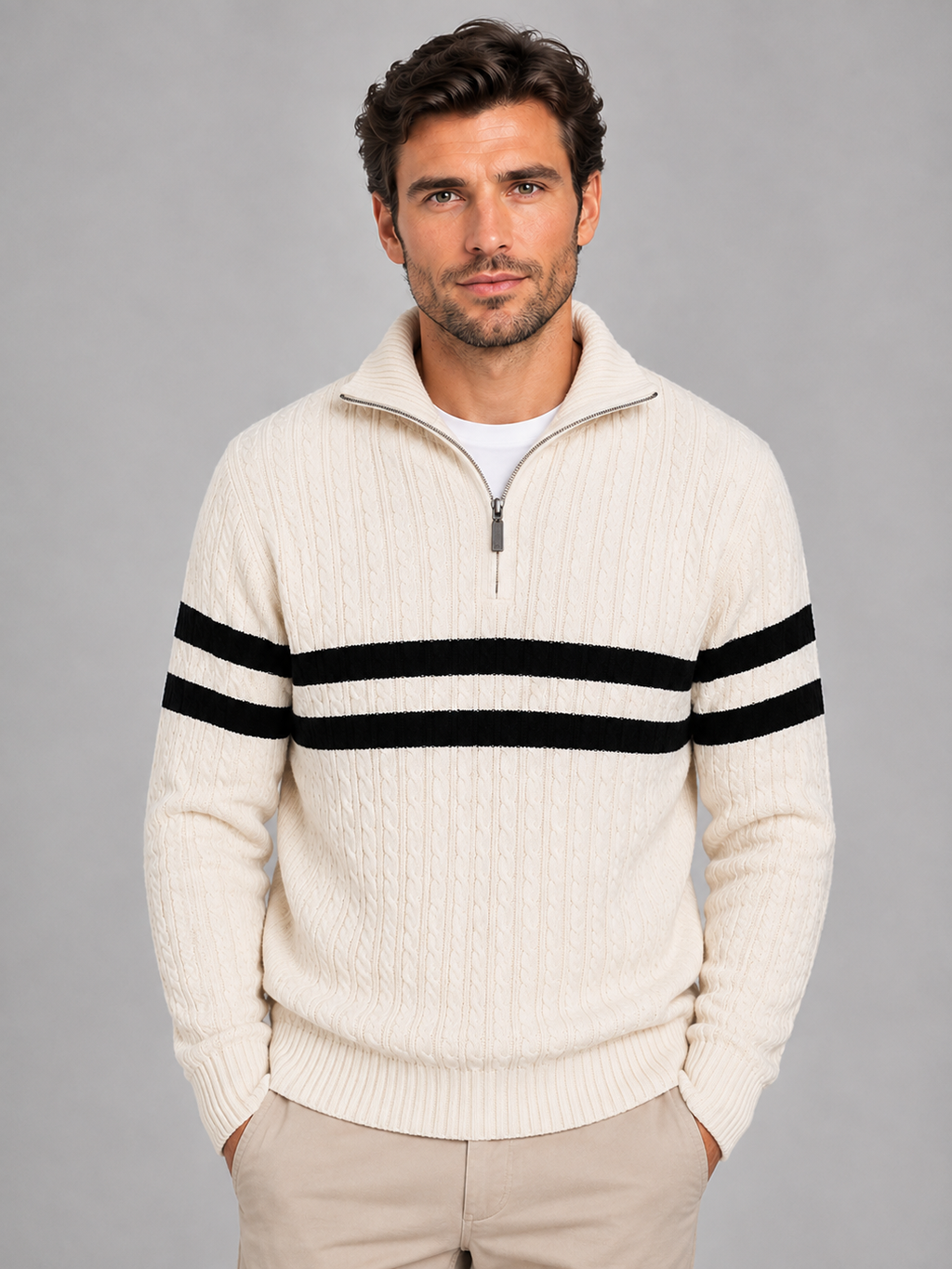 Sweater in Cream