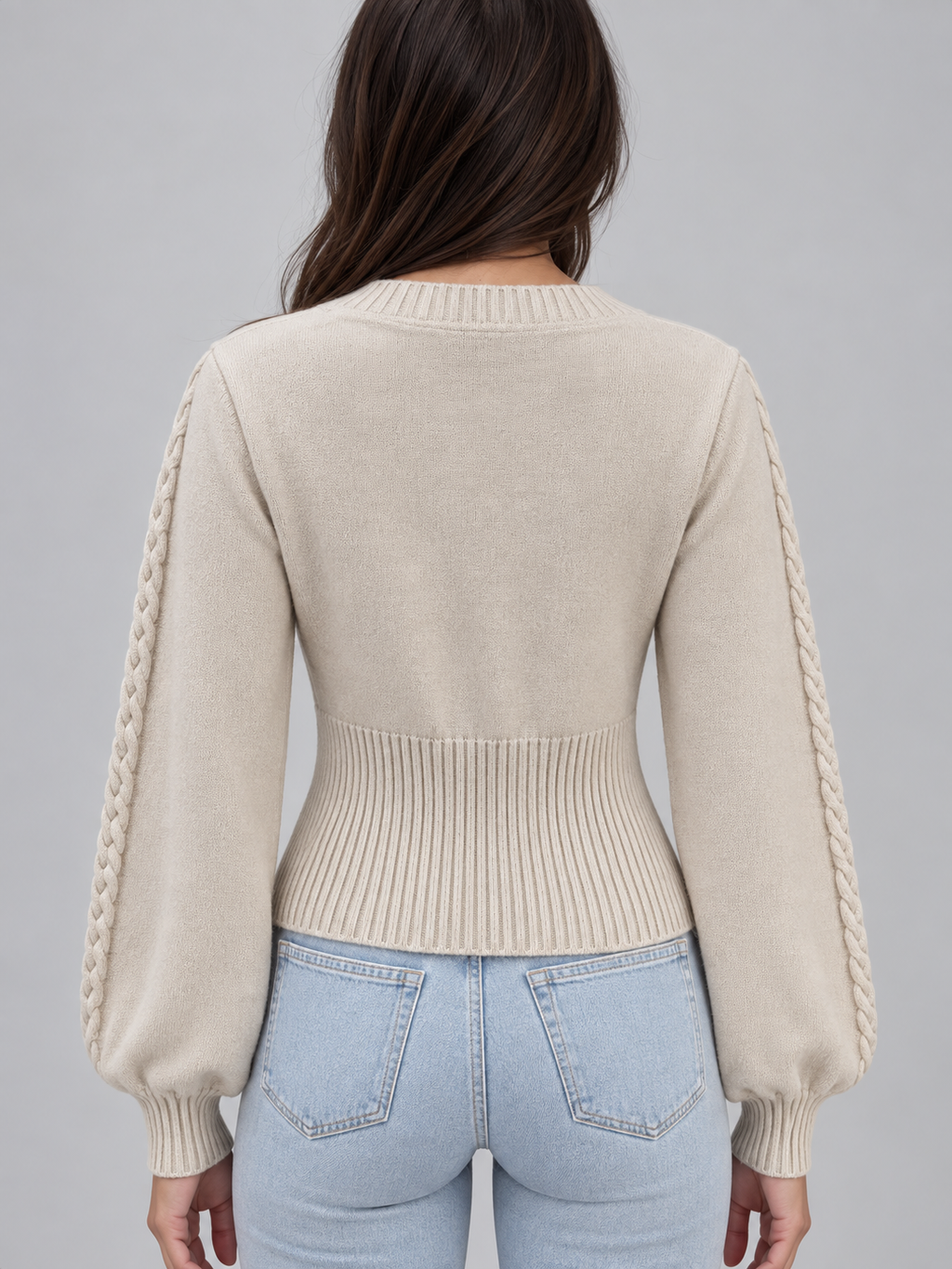 Sweater in Cream