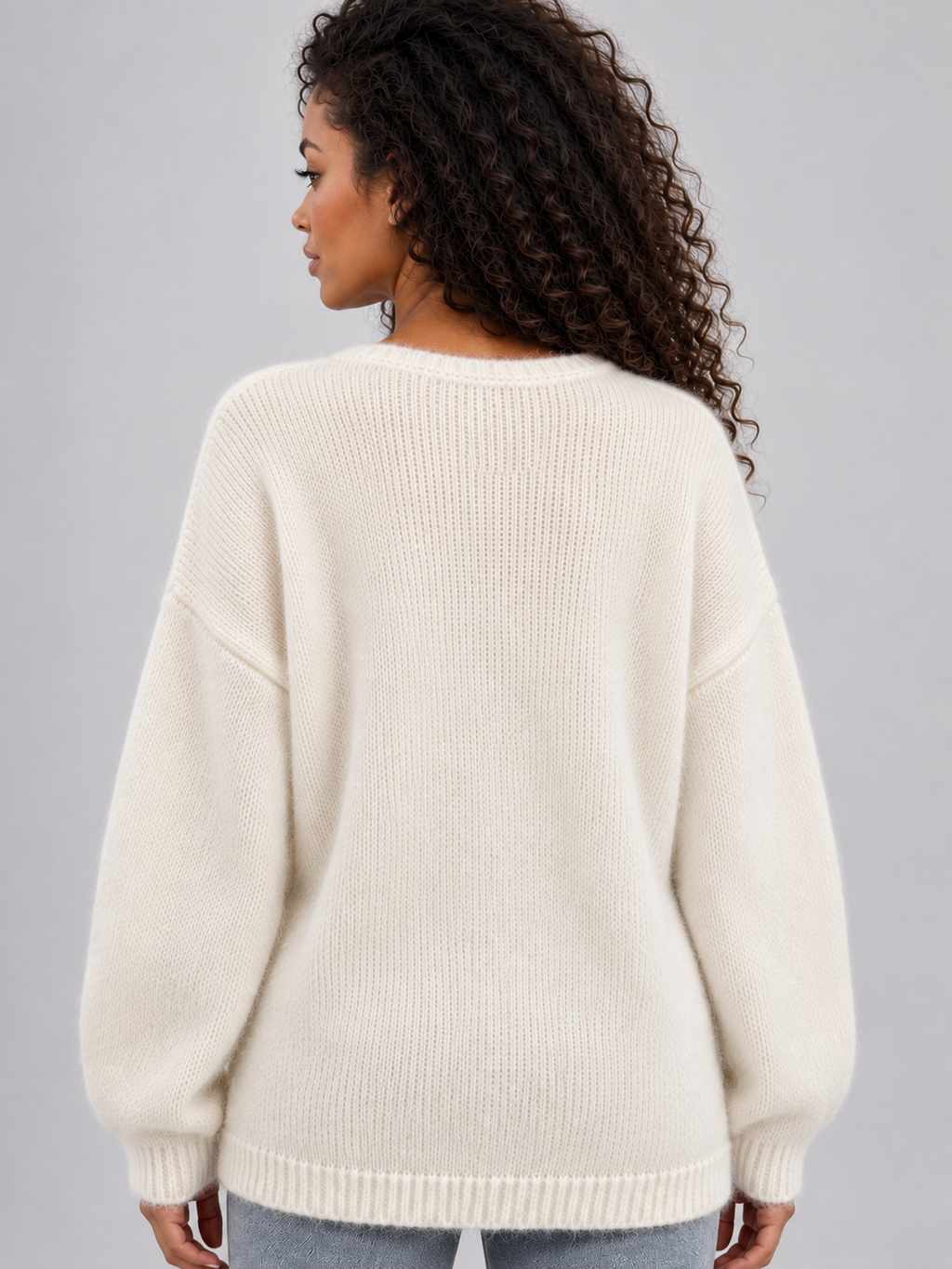 Sweater in Cream