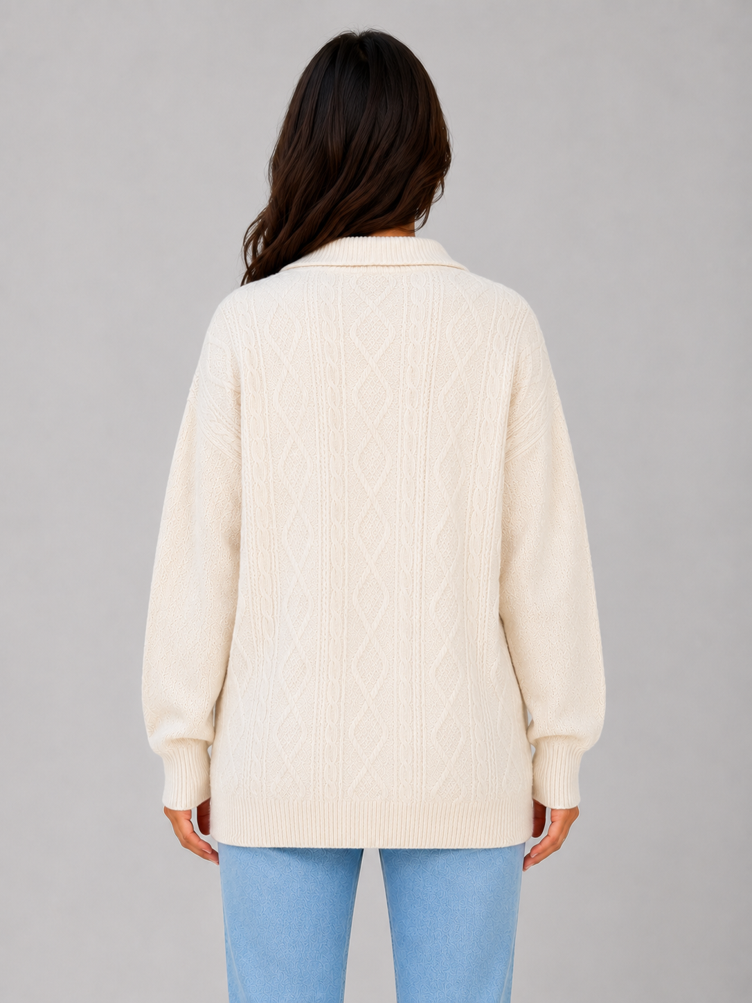 Sweater in Cream