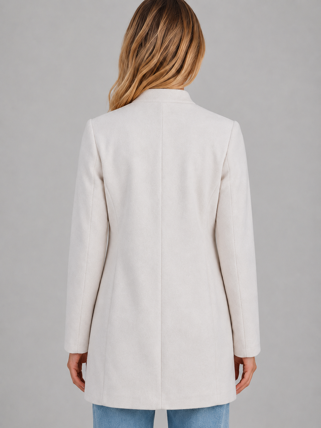 Coat in Cream