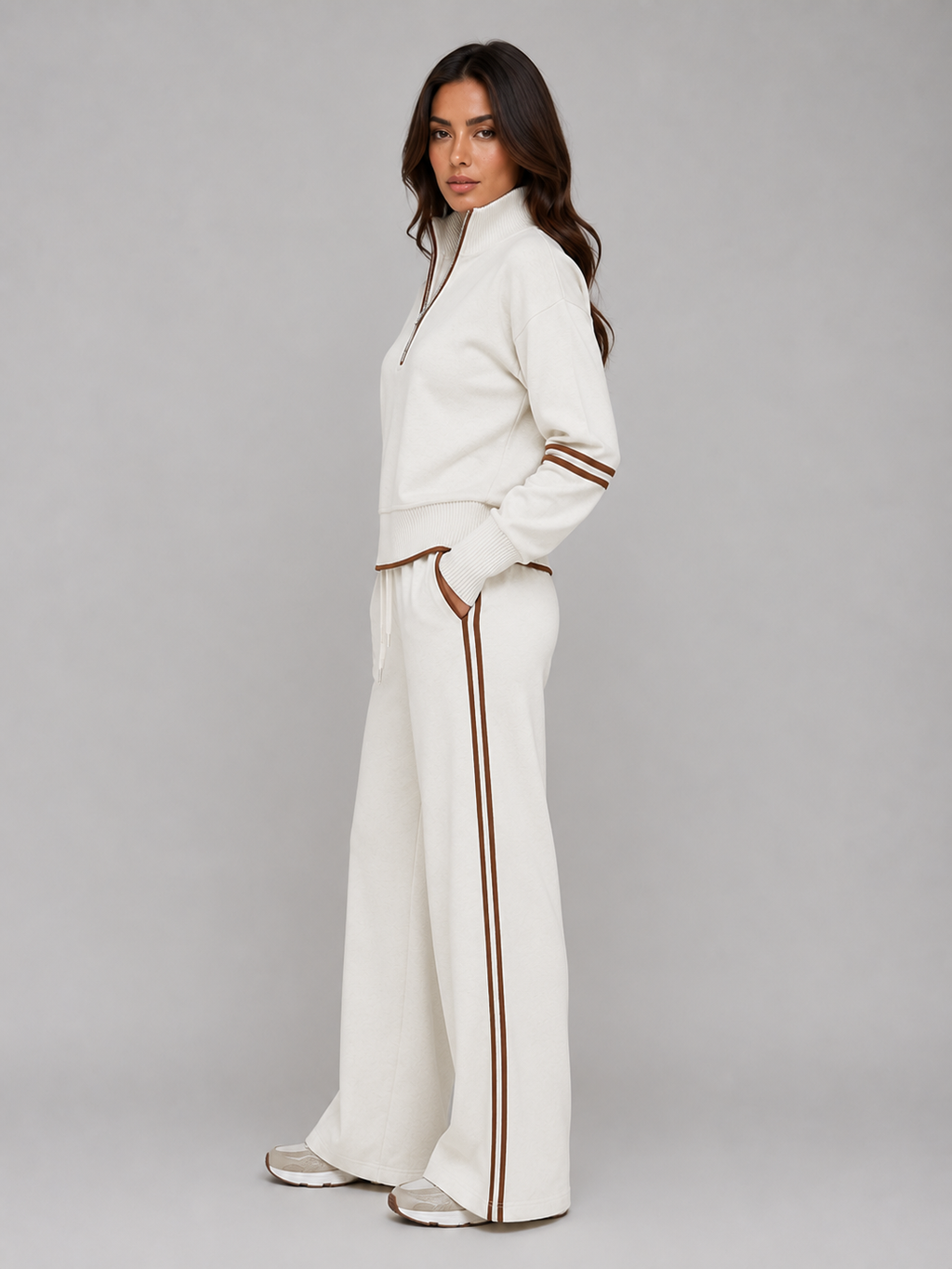 Women's Lounge Set in Cream
