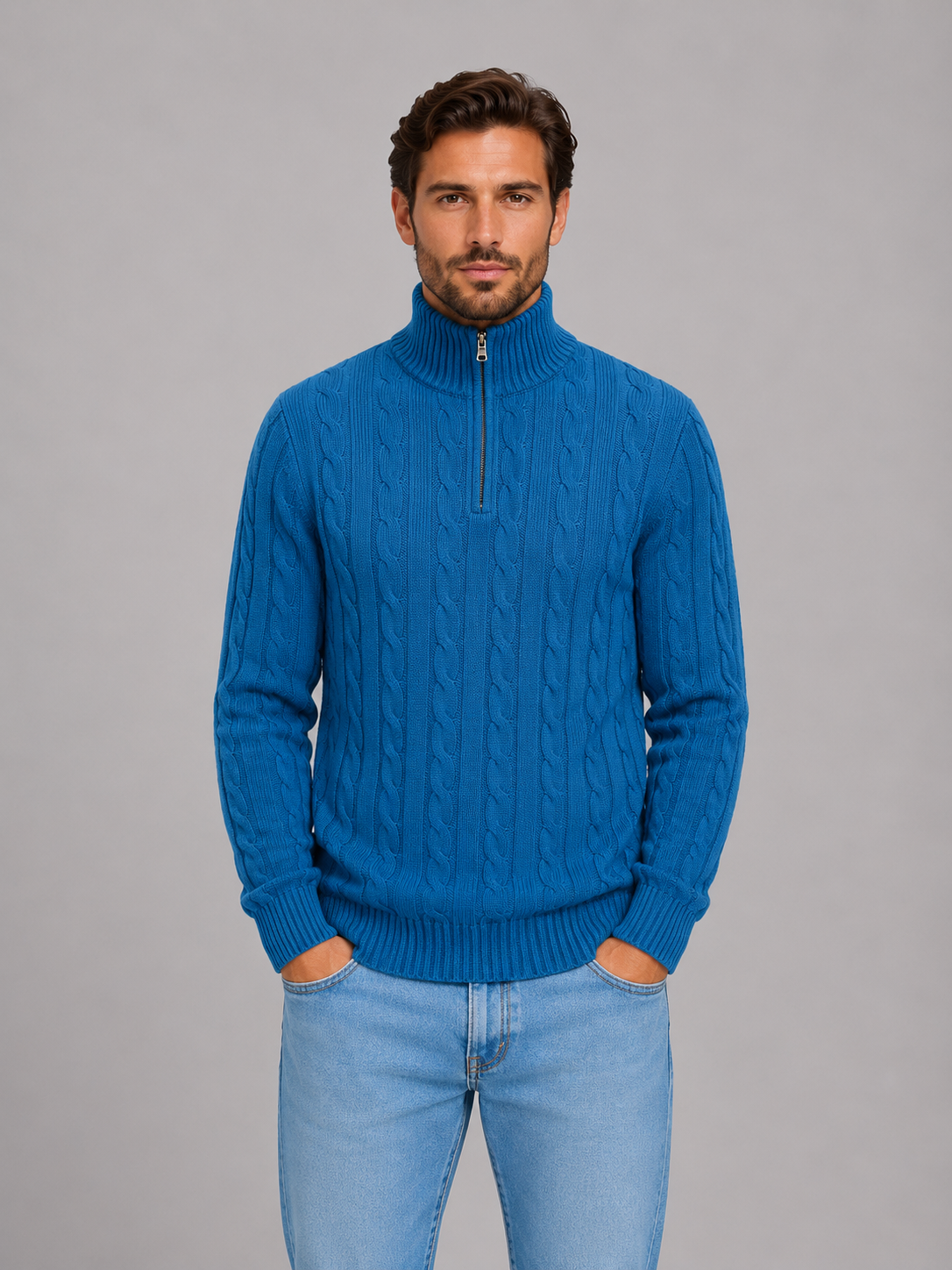 Sweater in Dark Blue