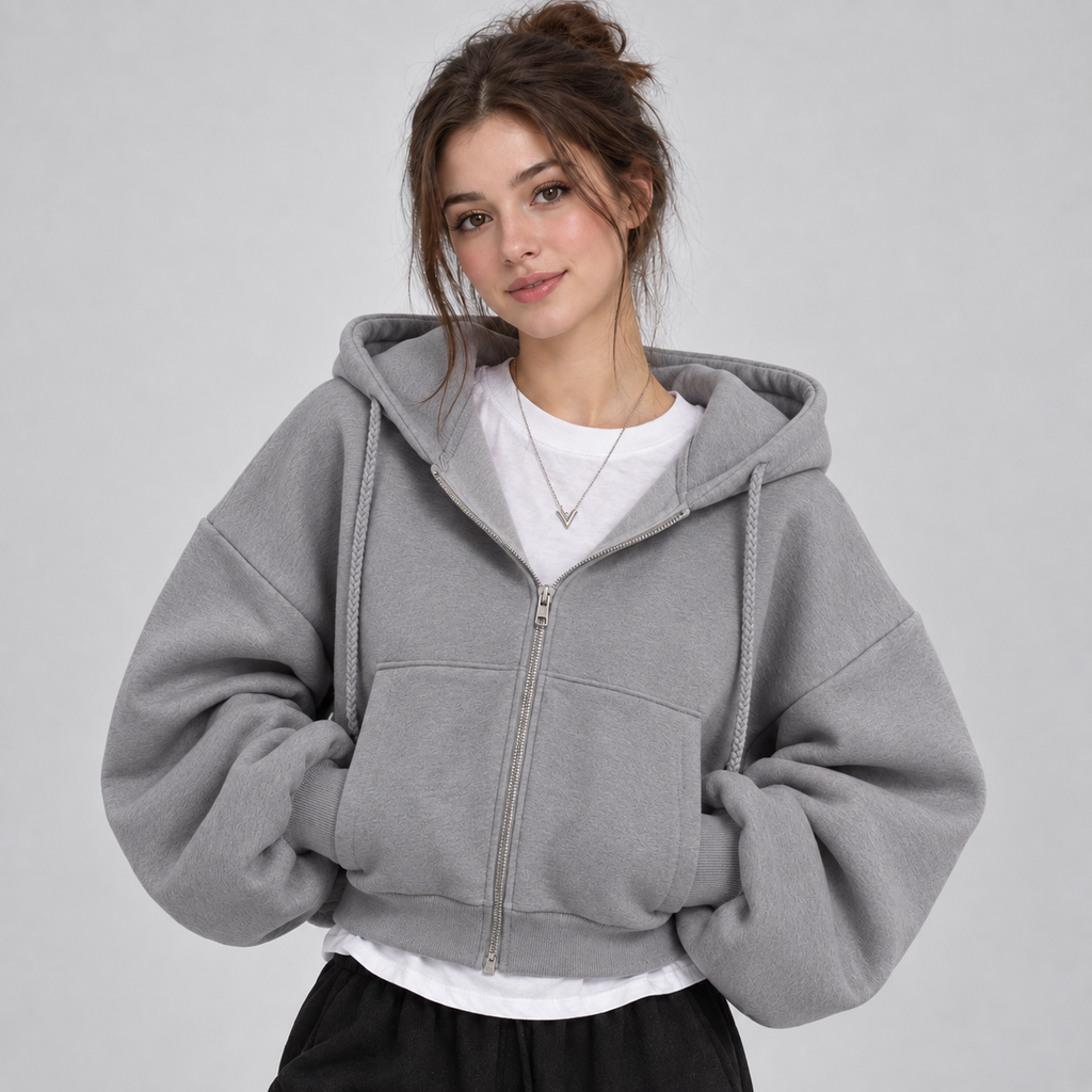 Hoodie in Dark Gray