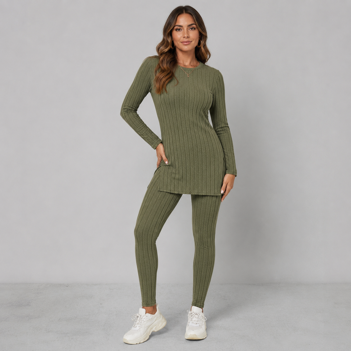 Lounge Set in Dark Green
