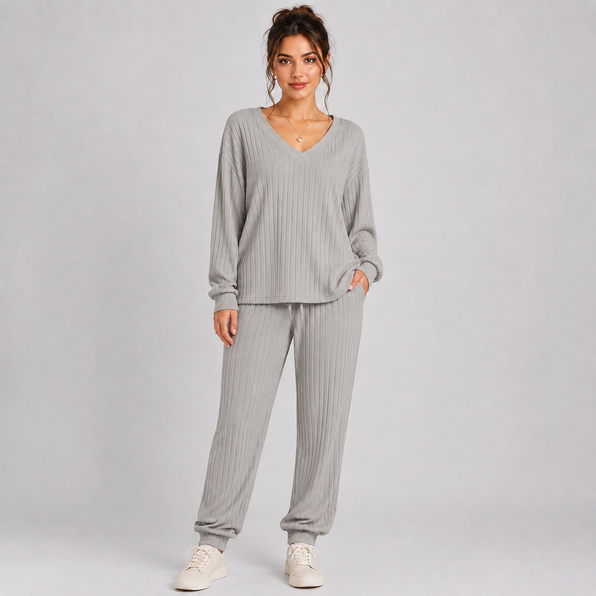 Lounge Set in Dark Grey