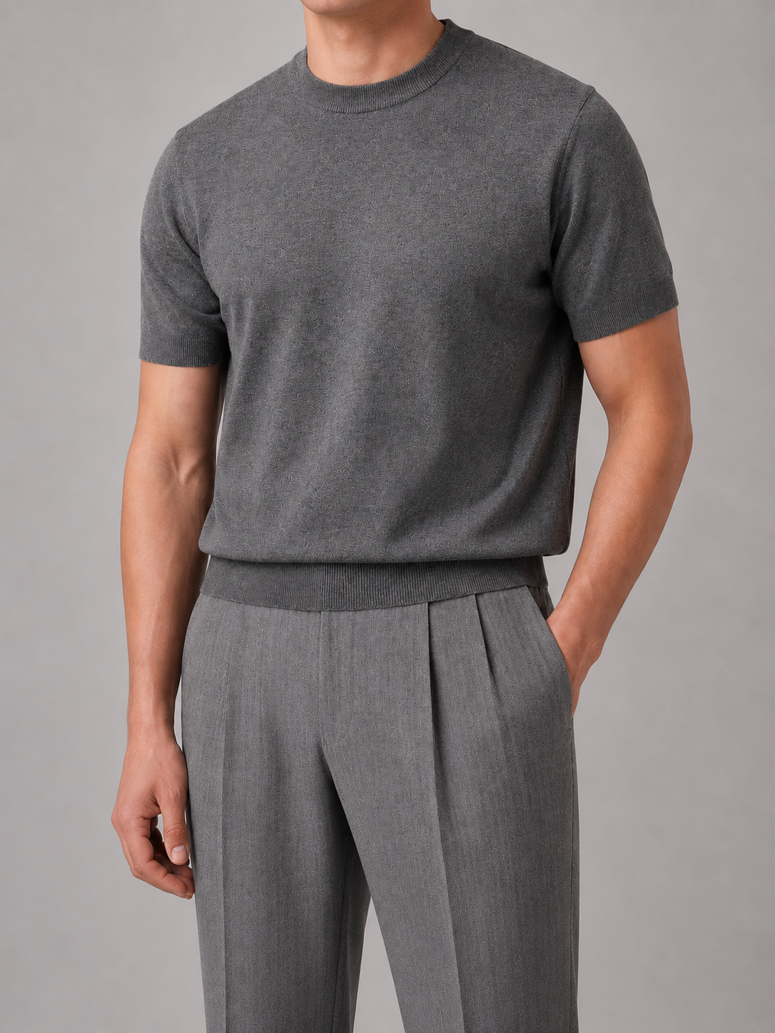 T-Shirt in Dark Grey