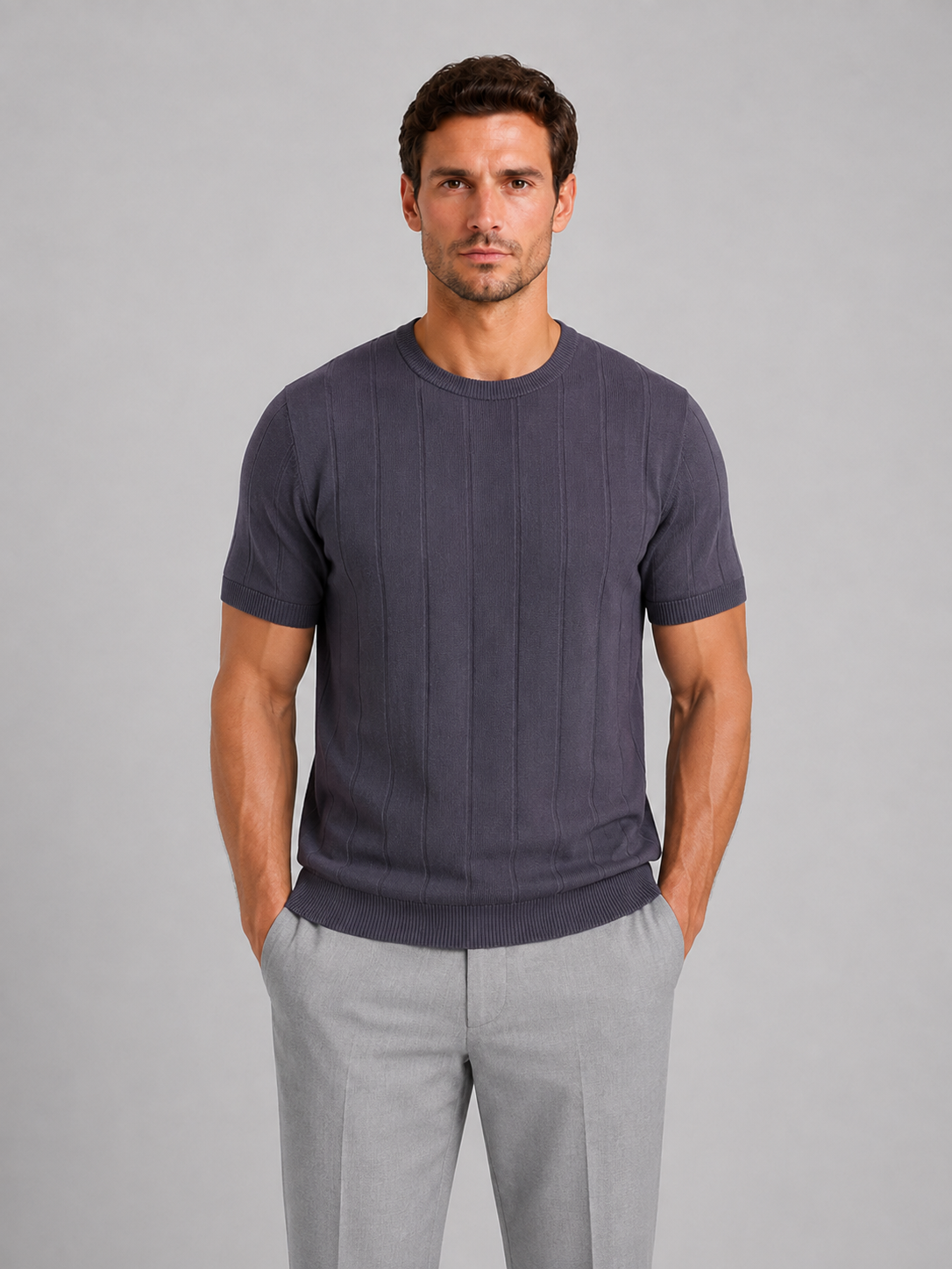 T-Shirt in Dark Grey