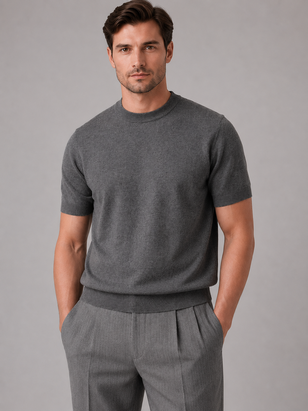 T-Shirt in Dark Grey