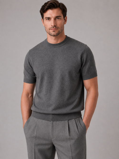 T-Shirt in Dark Grey