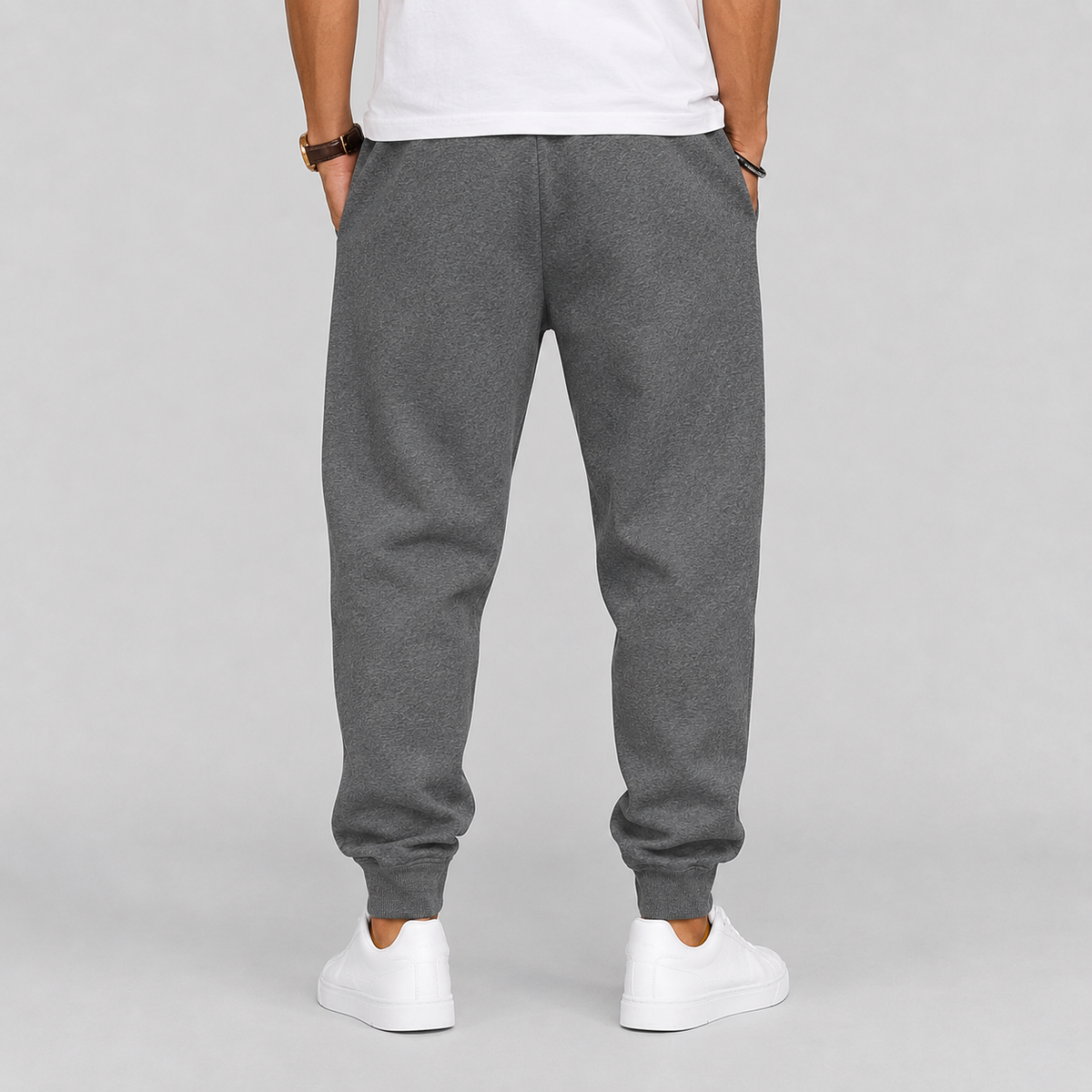Pants in Dark Grey