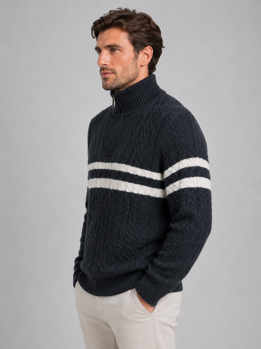 Sweater in Dark Grey