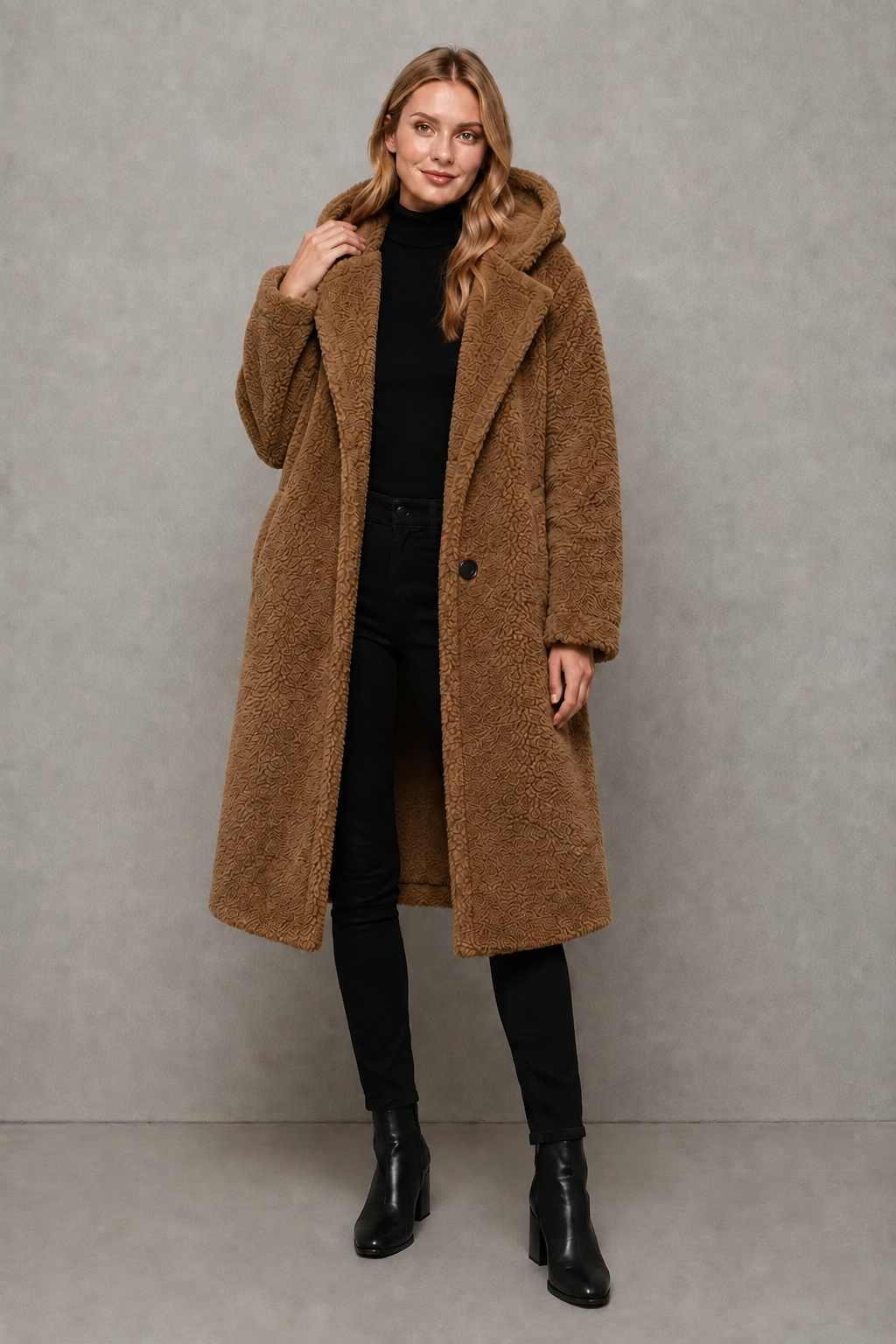 Coat in Gold