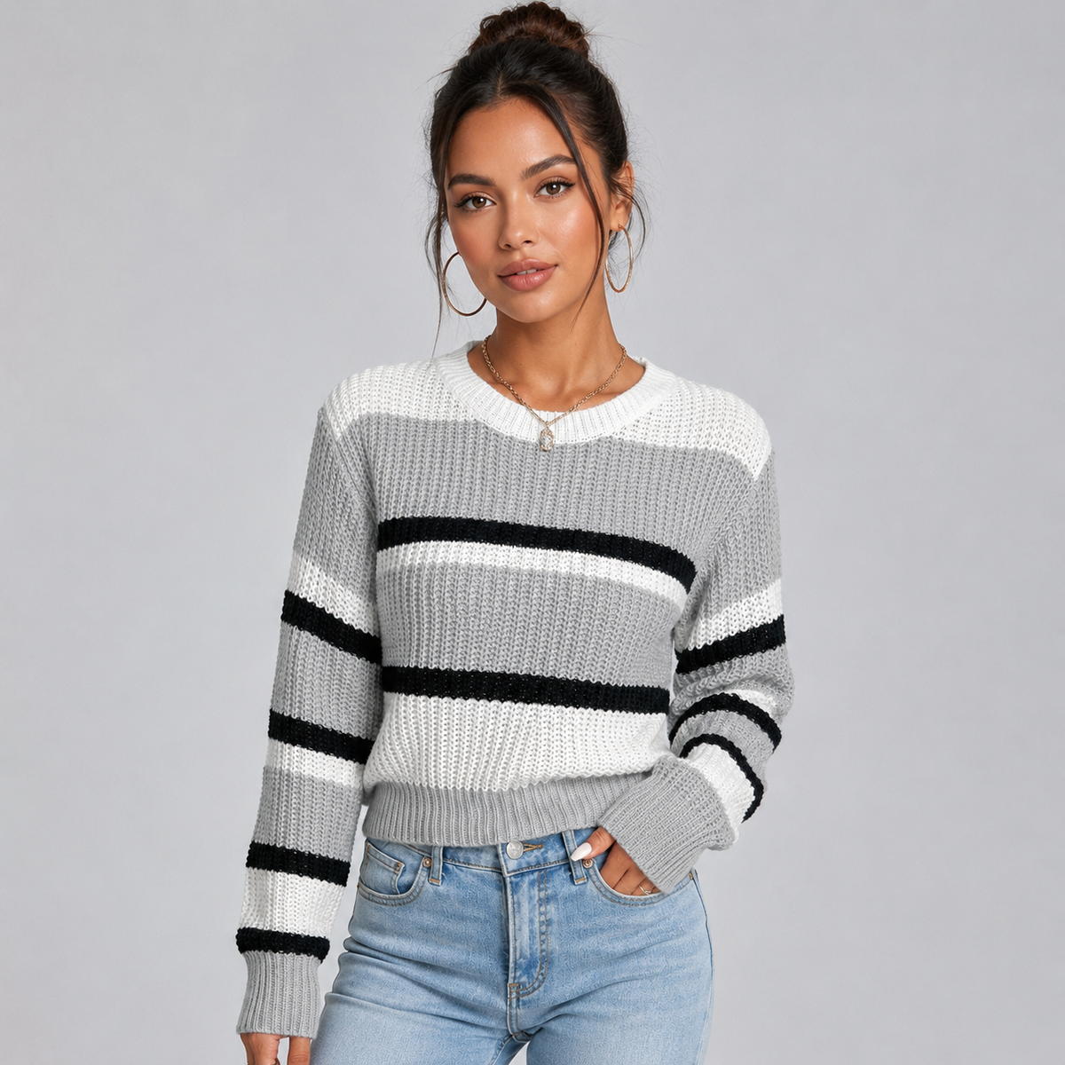 Sweater in Gray