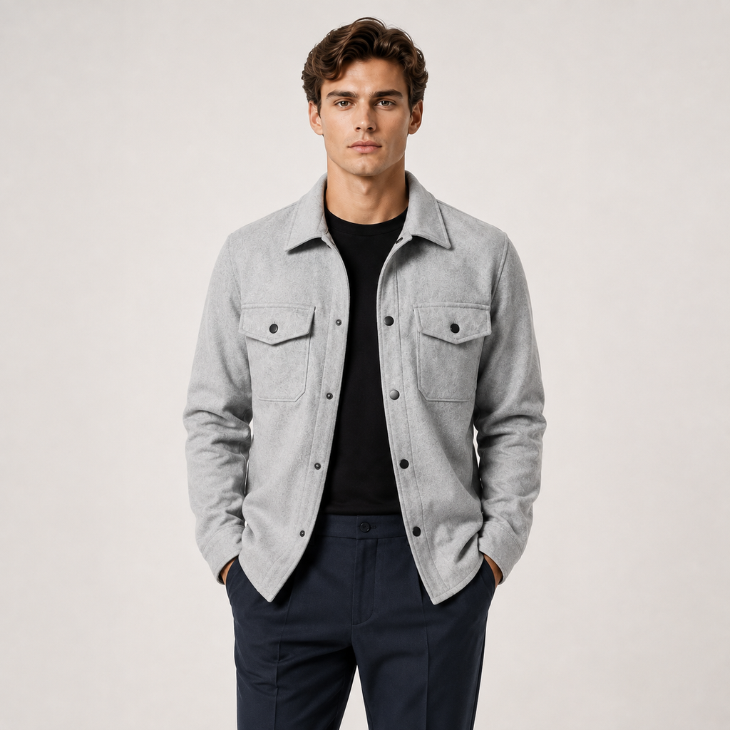 Men's Jacket in Gray