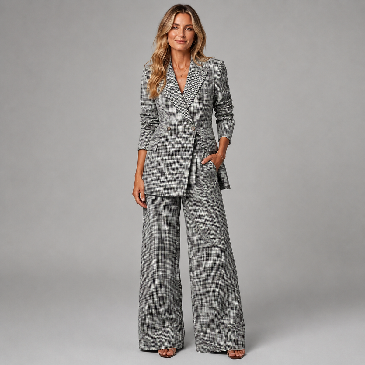 Suit Set in Gray