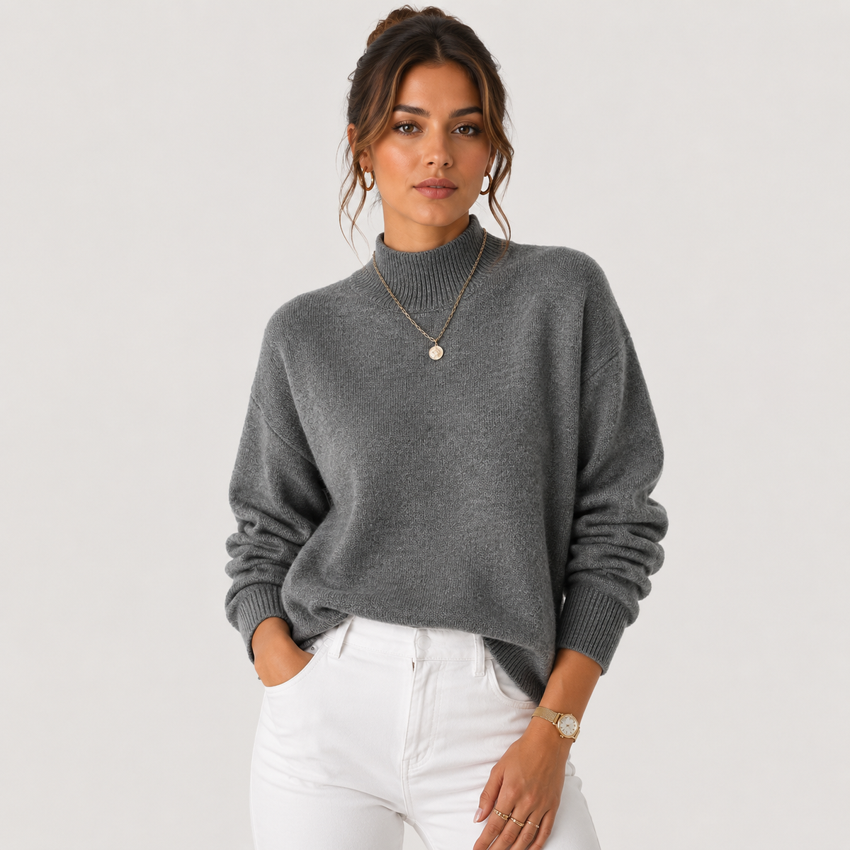 Turtleneck in Gray