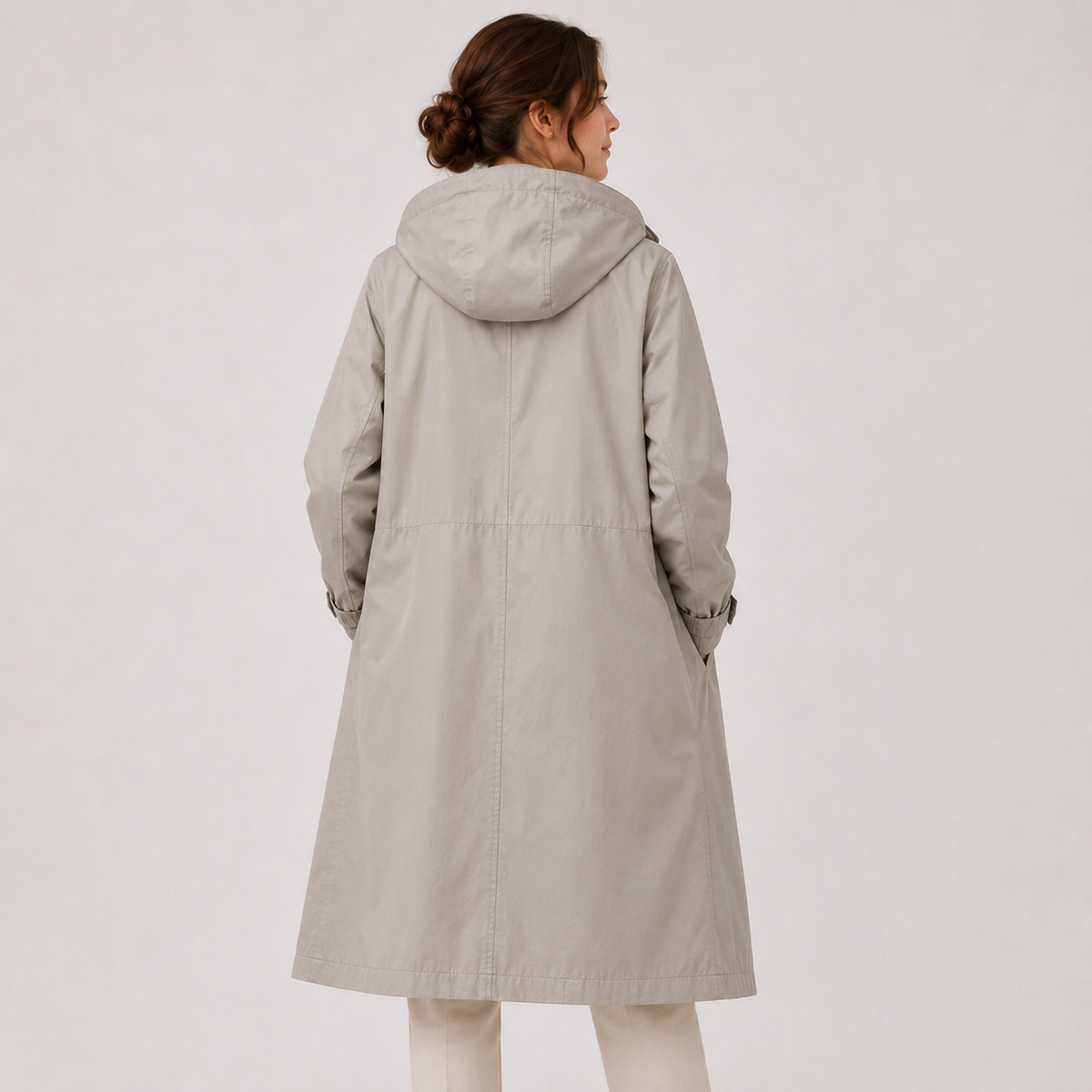 Women's Coat in Gray