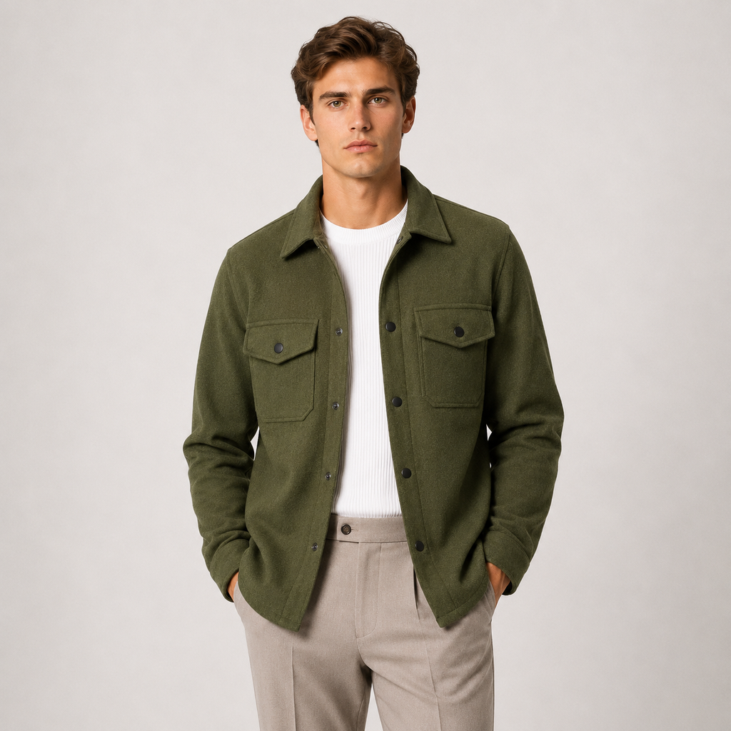 Men's Jacket in Green