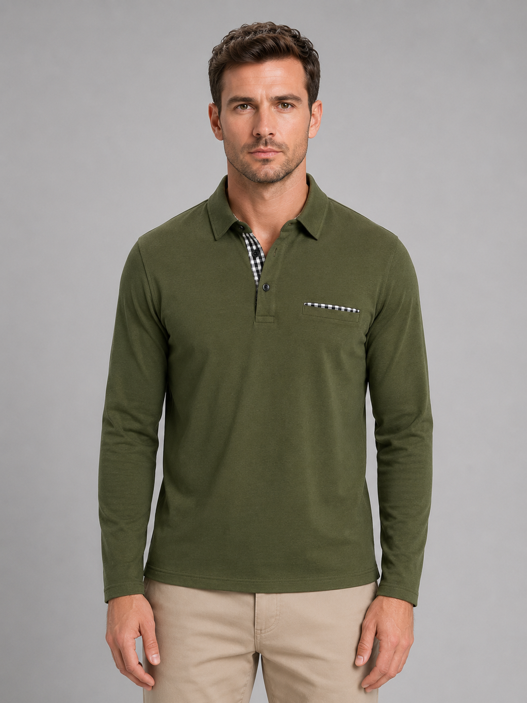 Polo Shirt in Green