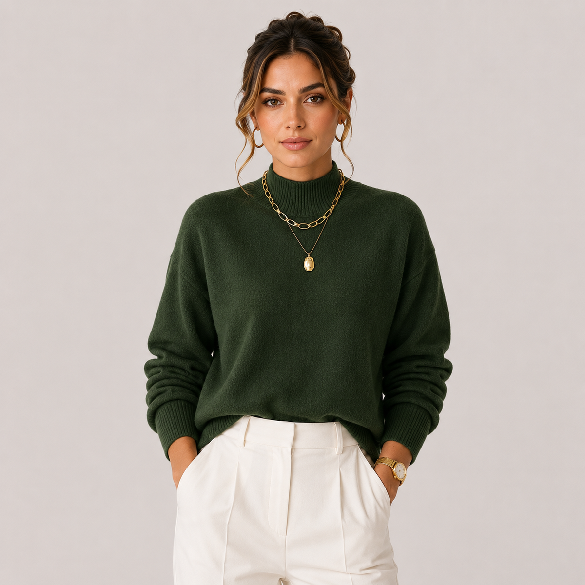 Turtleneck in Green