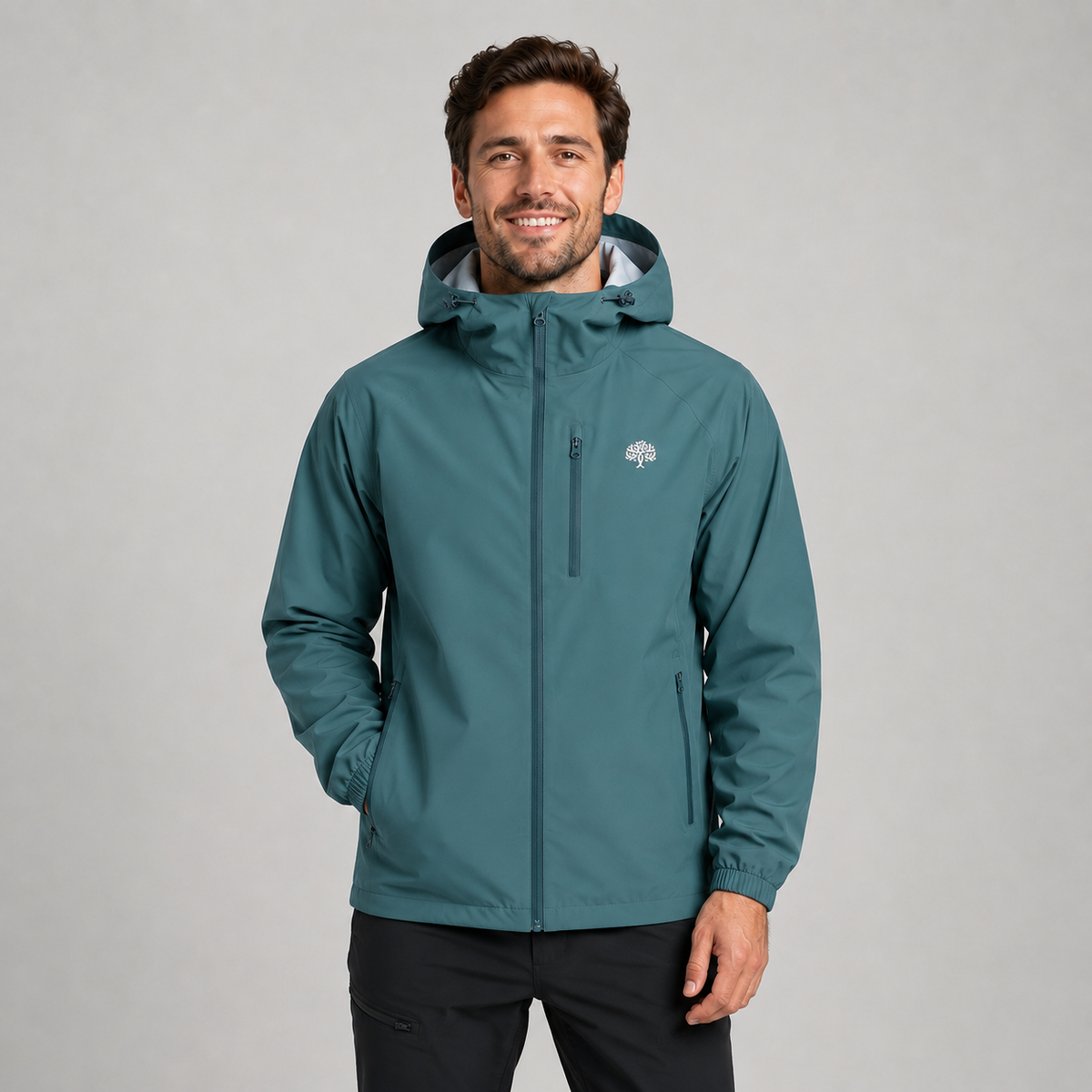 Rain Jacket in Green