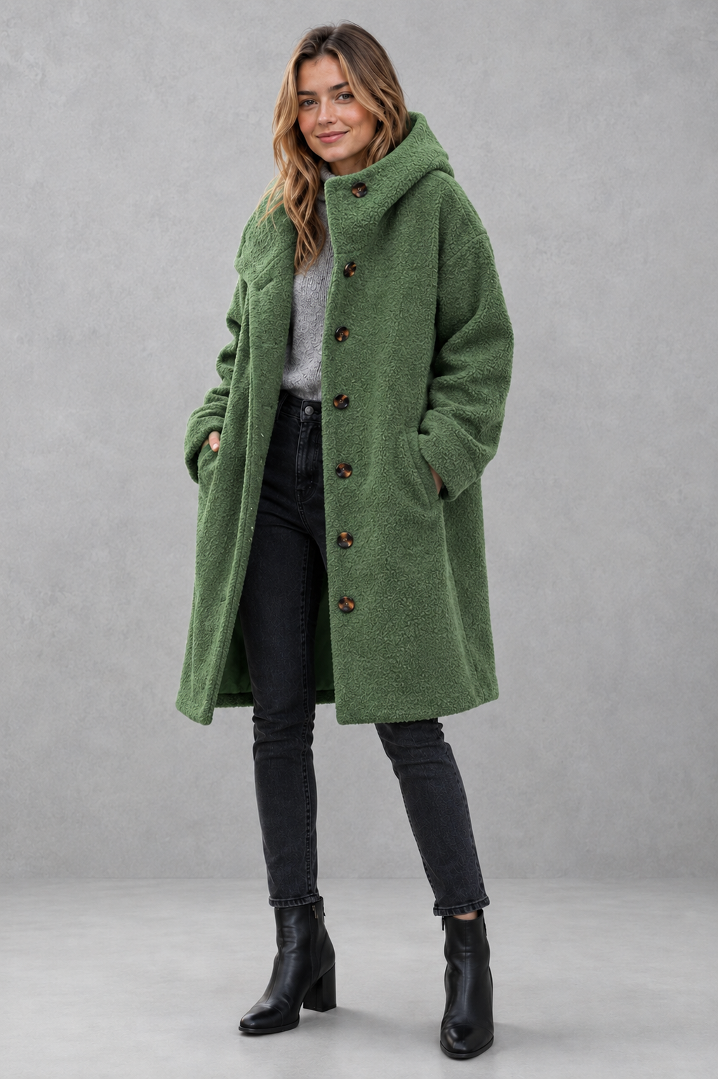 Coat in Green