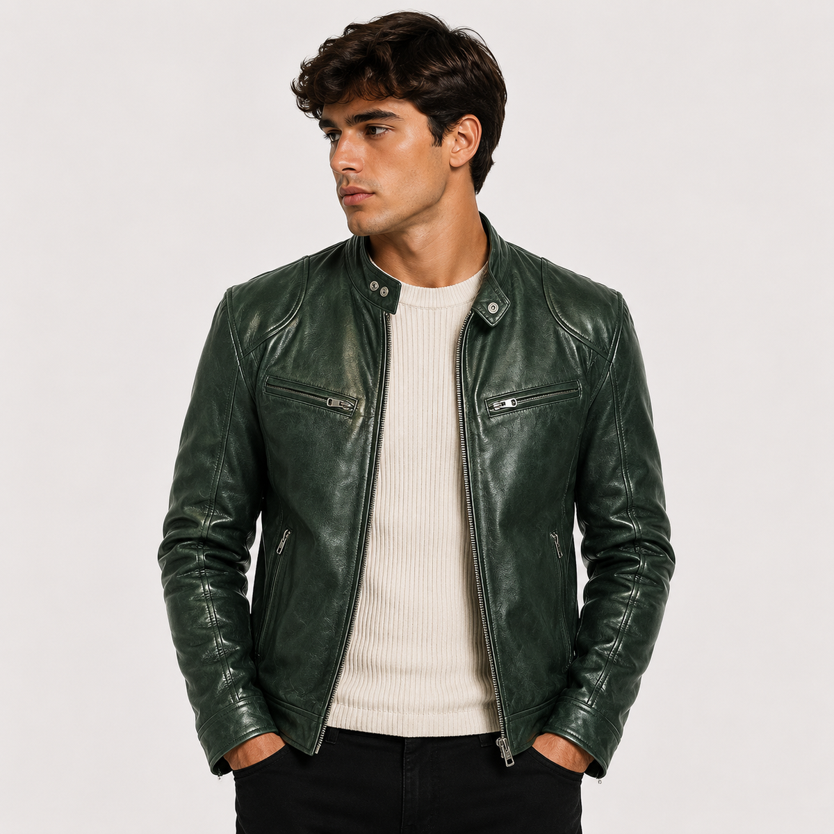 Jacket in Green