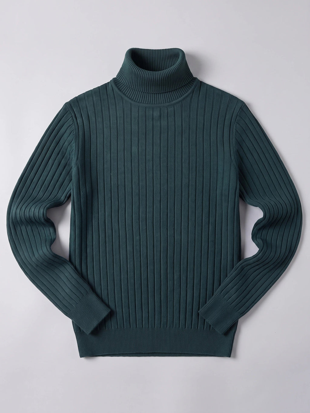 Men's Turtleneck Sweater in Green