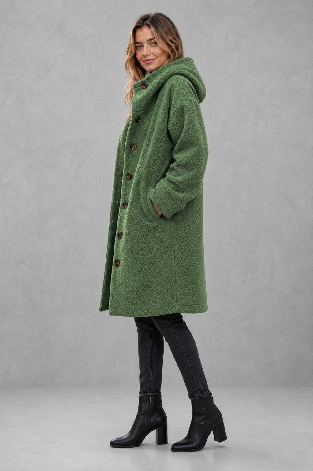 Coat in Green