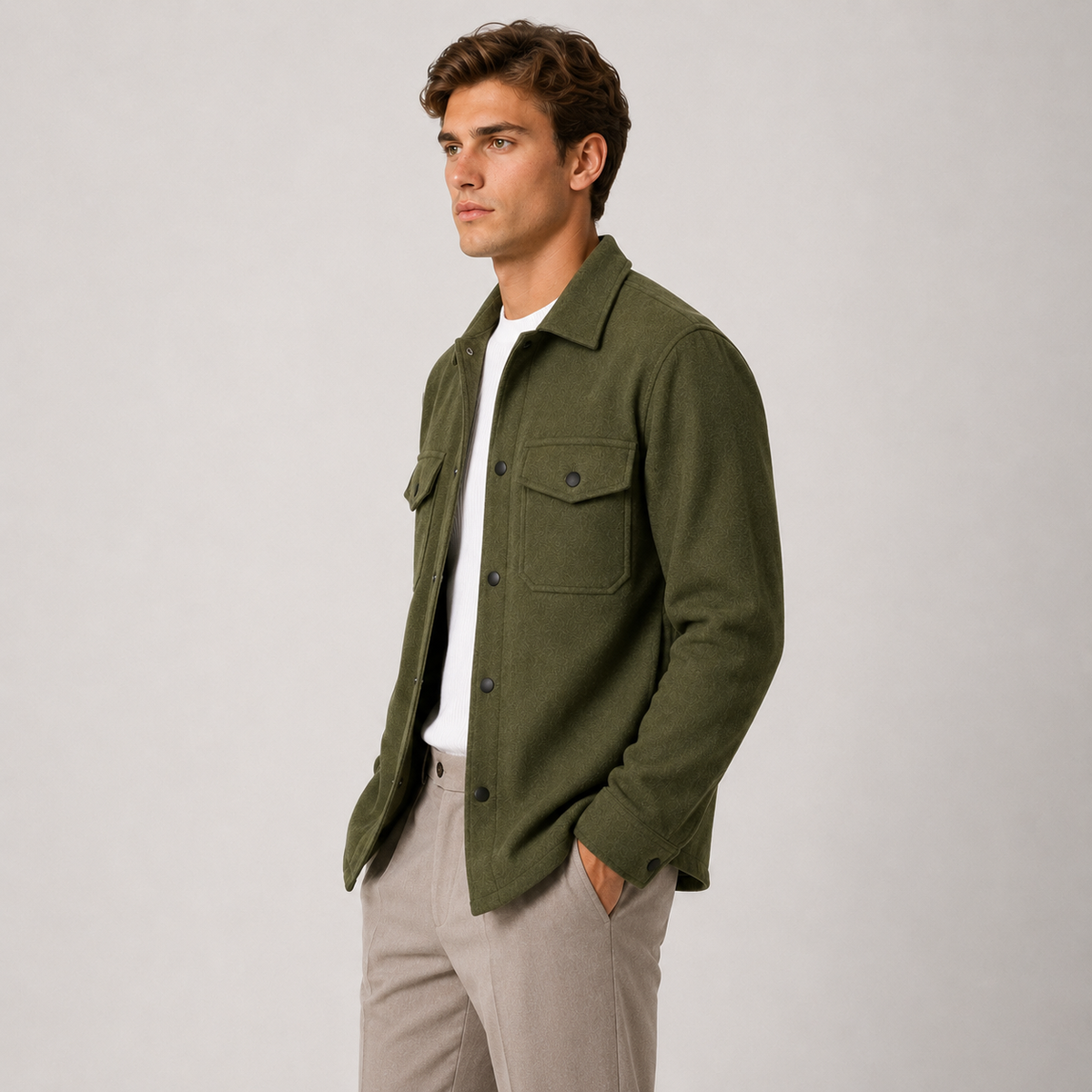 Men's Jacket in Green
