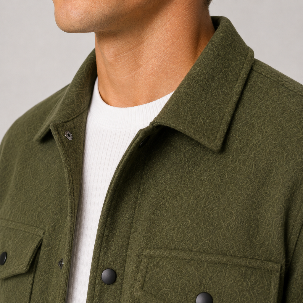 Men's Jacket in Green