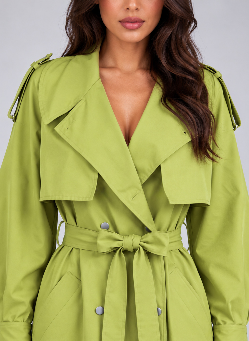 Coat in Green
