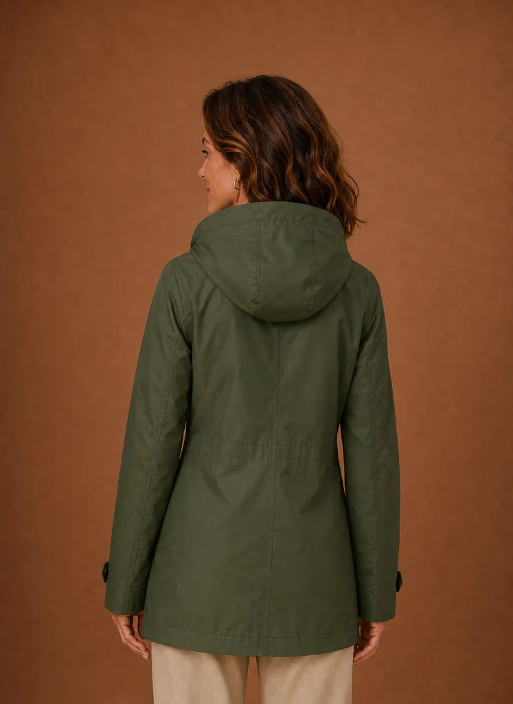 Women's Trench Coat - Hooded Fall/Winter Coat | Nero & Luya