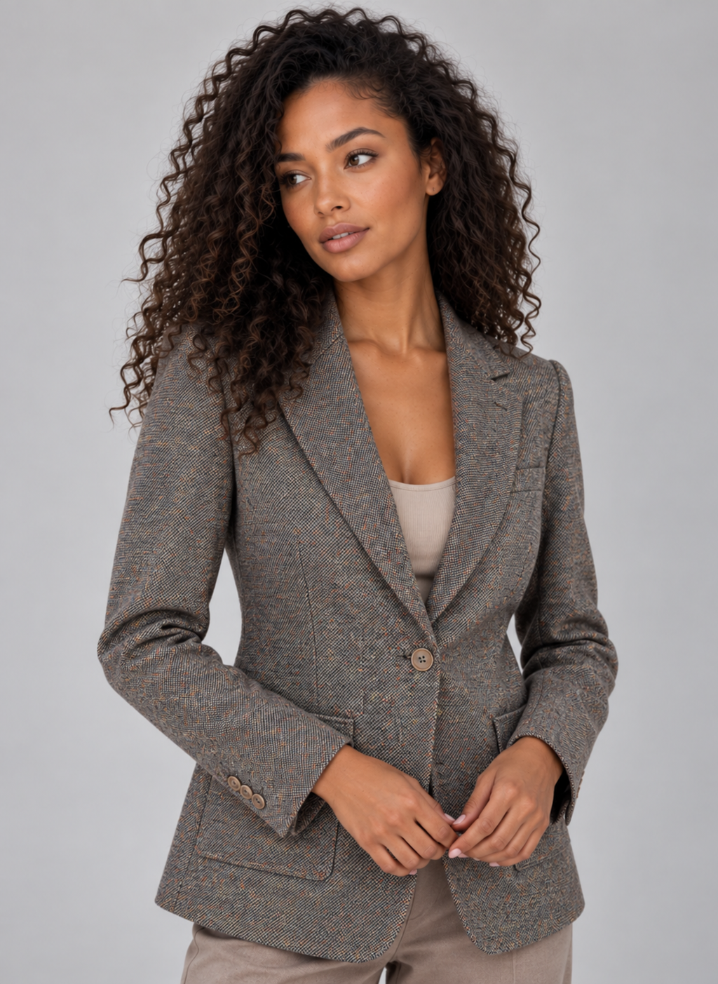 Jacket in Grey