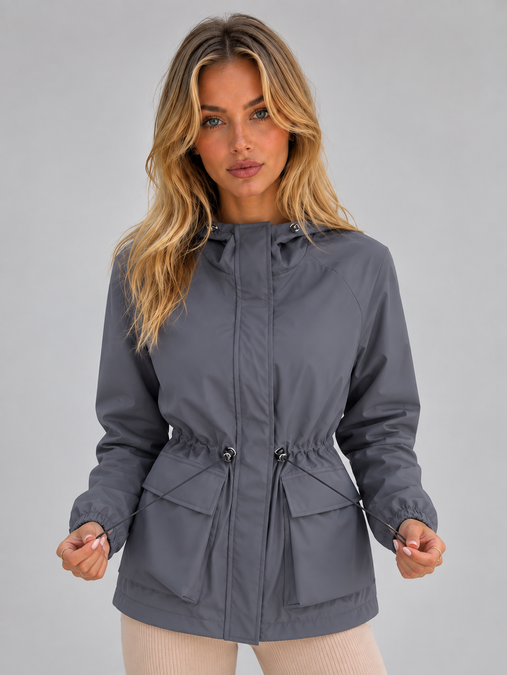 Jacket in Grey