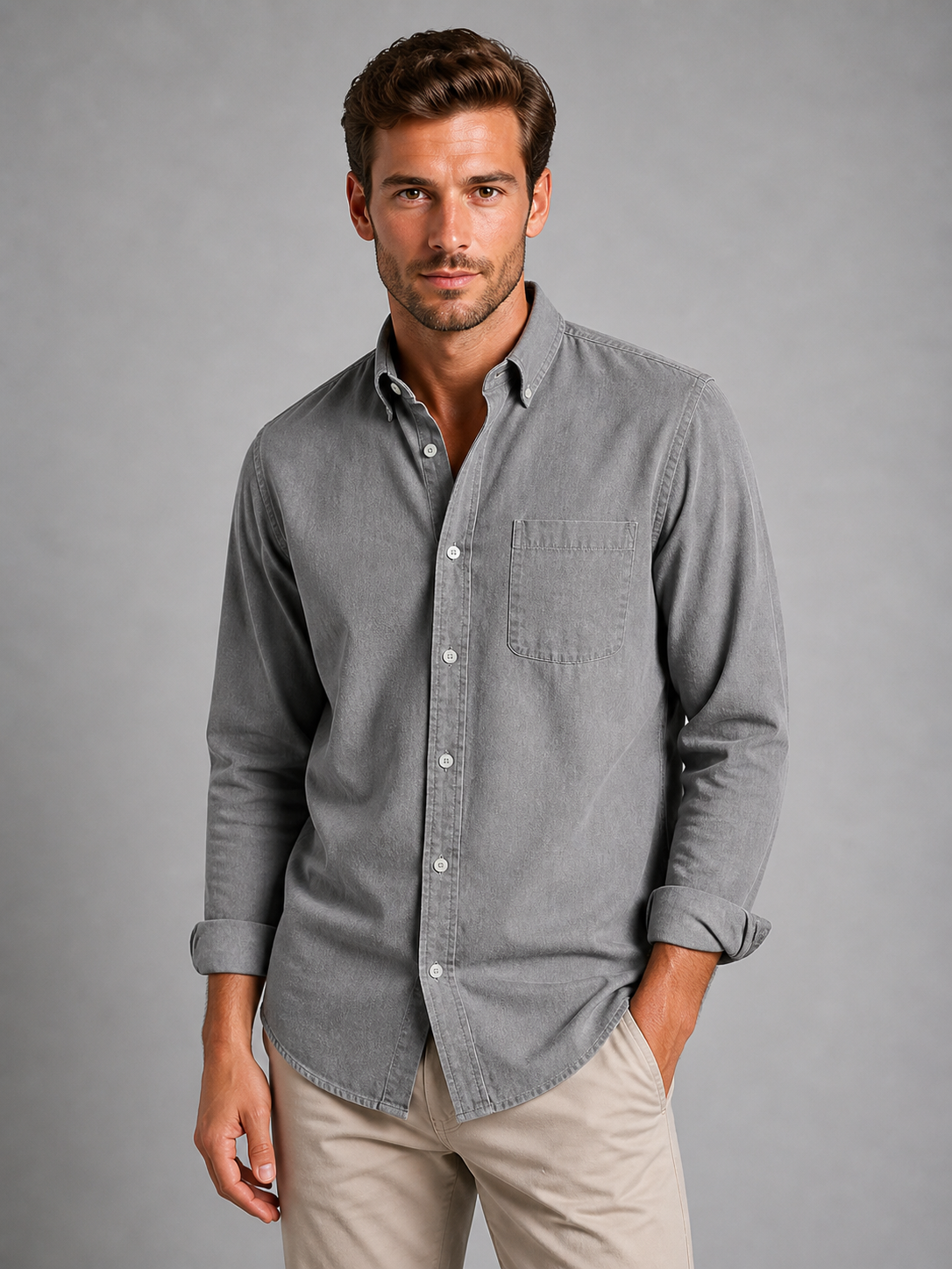 Shirt in Grey